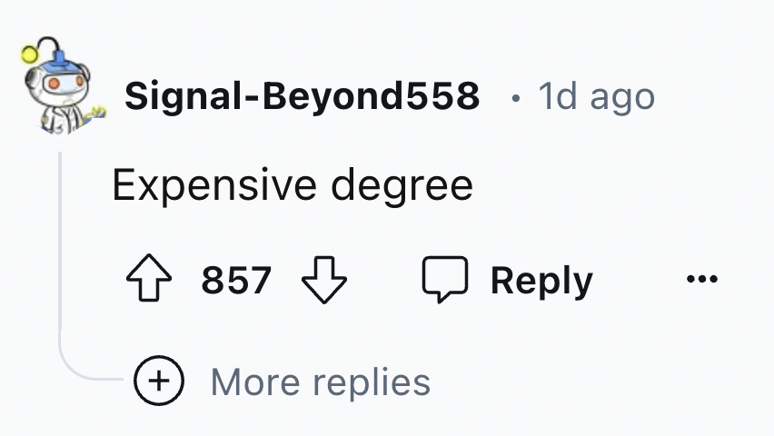 symmetry - SignalBeyond558 1d ago Expensive degree 857 More replies